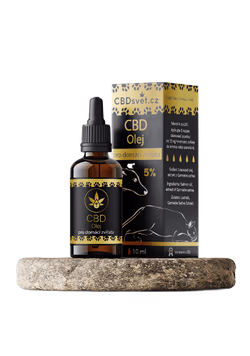 CBD olej 5% pro zvířata - obrázek 1