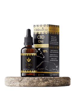 CBD olej 10% pro zvířata - obrázek 1