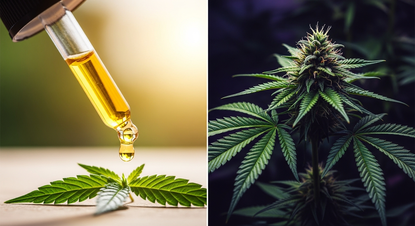 CBD vs THC: Jaký je rozdíl a co je legální v ČR?